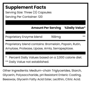 vitalzym extrastrength supp facts e1664554341797
