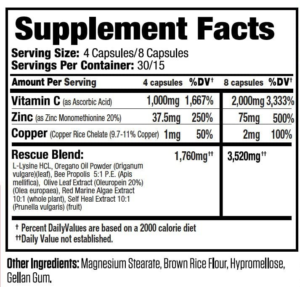 immune support formula ingredients
