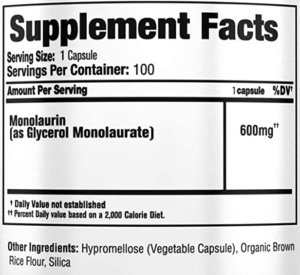 monolaurin rescue ingredients