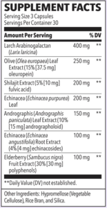 immuni t ingredients