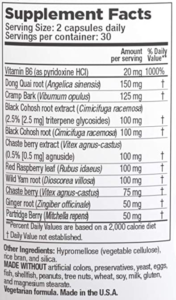 premense t ingredients