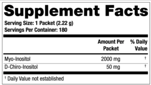 ovasitol packets facts