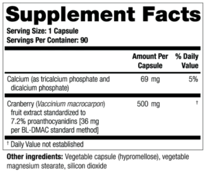 theracran supplement facts