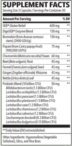 Digestivi T Supplement Facts