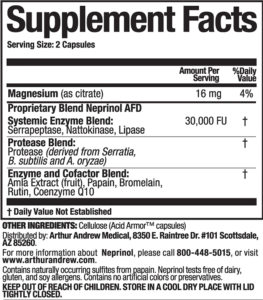 neprinol suppfacts