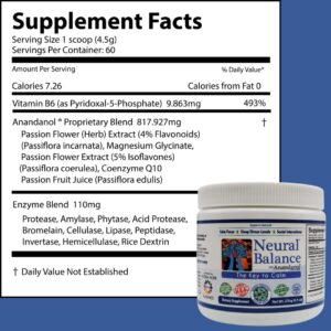 neural balance powder ingredients