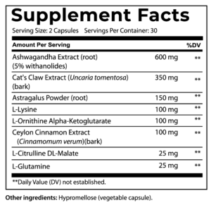 youth switch supp facts