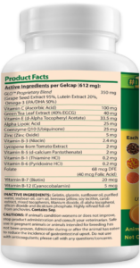 Ocu GLO for Med Lrg supp facts