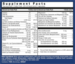 orthomol vital m supp facts